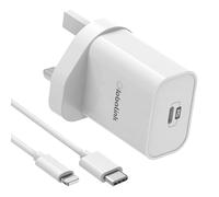 GlobaLink iPhone Fast Charger, 30W USB C Wall Charger With 2M USB C to Lightning Cable PD 3.0 iPad Charger Compatible with iPad Pro/Air/Mini iPhone 11/11 Pro Max/ 12/12 Pro/13 Pro Max/13 Pro/13 mini