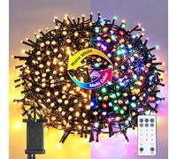 GlobaLink Outdoor Christmas Lights, 100m 1000LEDs Color Changing Christmas String Lights, Waterproof Mains Powered LED Fairy Lights with 11 Modes, Remote & Timer for Xmas Tree, Outside, Garden Decor