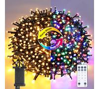 GlobaLink Outdoor Christmas Lights, 50m 1000LEDs Color Changing Christmas String Lights, Waterproof Mains Powered LED Fairy Lights with 11 Modes, Remote & Timer for Xmas Tree, Outside, Garden Decor