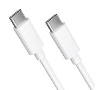 GlobaLink USB C to Cable, 100W Fast Charge Cable 1Pack 2m, Type Charging Compatible for MacBook Pro 2020, iPad Pro, Air 4, Galaxy S20, Google Pixel, Huawei, White