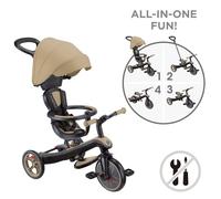 Globber Explorer Trike 4 in 1 - Sand Sand