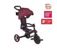 Globber 4-in-1 Explorer Trike Foldable - Burgundy