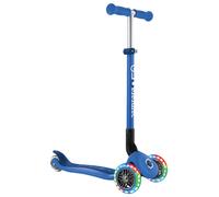Globber Expert Foldable 3 Wheel Scooter - Blue