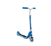 GLOBBER Flow 125 Lights 125mm ABEC 9 Adjustable Height LED Light Up Scooter Dark Blue