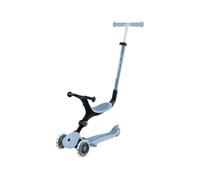 Globber Go Up Active Lights Eco Scooter - Blueberry