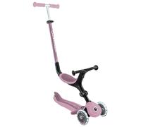 Globber Go Up Active Lights Eco Scooter - Pink
