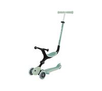 Globber Go Up Active Lights Eco Scooter - Pistachio
