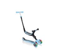 Globber Go Up Foldable Lights Scooter - Pastel Blue BLUE
