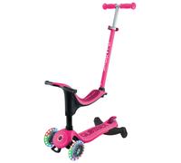 Globber Go Up Sporty Lights 360 - Deep Pink
