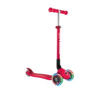 Globber Primo Foldable Lights Scooter Red