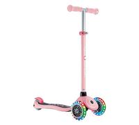 Globber Primo Pastel Pink Scooter with LED Light - Size: 78 x 28 x 58cm - Wilko