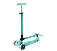 Globber Scooter Elite Glow Lights Green Kids