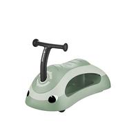 GLOBBER Walk N' Roll 2-in-1 Eco - Walker & Push Car from 1 Year, EVA Wheels, Sustainable Plastic with Straw Fibres, 2-in-1 Convertible, Pistachio