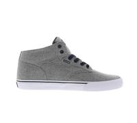Globe Adult Mens Motley Mid Skate Inspired Sneakers Grey Chambray US 11