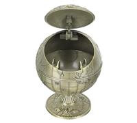 Globe Ashtray Office Ashtray Art Craft Ashtray Ashtrays for Antique Ash Tray Ashtray Bowl Fireproof Ashtray Jewelry Dish Car Ash Tray Antique Style Ashtray Fine Travel Metal