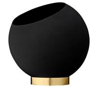 GLOBE Flower Pot Black Ø21 cm