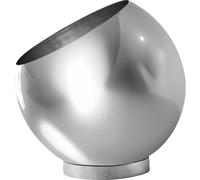 AYTM Globe flowerpot Ø21 cm Silver
