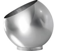AYTM Globe flowerpot Ø37 cm Silver