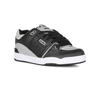 Globe Fusion Skate Shoes - Black/Steel/White