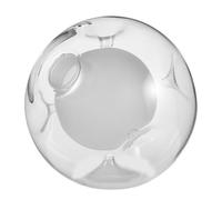Globe Glass Lamp Shade Replacement for G9 Socket Modern Ceiling Light | Opal round Design, Soft Lighting and Glare Reduction, Living Room Chandeliers, Easy Installation
