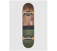GLOBE Skateboards Half Dip 2 Complete Street Complete Skateboard, Dark Maple/Hunter Green, 8.0Fu