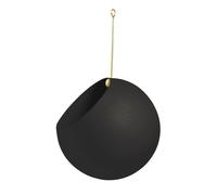 GLOBE Hanging Flowerpot 28 cm Black