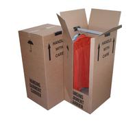 Globe Large Strong Wardrobe Garment Double Wall Removal Boxes - Select Qty (3)