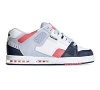 Globe Men's Fusion Skate Shoe, Navy/Red, 12 UK