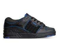 Globe Mens Fusion Skate Shoes, Black/Blue/Mosaic, 8.5 UK