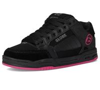 Globe Mens Tilt Skate Inspired Sneakers Shoes, Black/Black/Pink, 8.5 UK