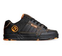 Globe Men's Tilt Skate Shoe, Black/Orange/Mosaic, 9.5 UK