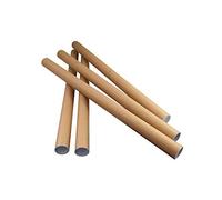 Globe Packaging 5 x A0 Postal Tubes Poster Mailers 885mm x 50mm Rolls + End Caps