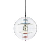 Globe Pendant Ø40 Chrome/ Red/ Blue