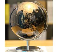 Globe, Retro Mini Globe Office Desktop with Alloy Base 5. Inch Clear Text Marking