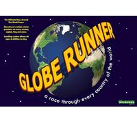 GLOBE RUNNER - Educational Geography Family Board Game for both Kids and Adults that Races Around the World Through Every Country.
