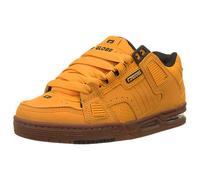 Globe Sabre Mens Wheat Yellow Leather Skate Trainers Shoes Size 8-13