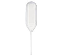 Globe Scientific 134010-500 LDPE Fine Tip Transfer Pipet, Non-Sterile, 51mm Length, 1.3mL Capacity (Box of 500)
