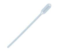 Globe Scientific 136036-500 LDPE Graduated Transfer Pipet, Pediatric, Non-Sterile, 116mm Length, 1.5mL Capacity (Box of 500)