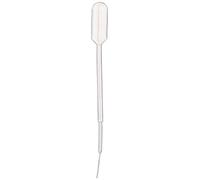 Globe Scientific Transfer Pipet, 134070-250. 5mL Capacity, Fine Tip, Non-Sterile, 153mm Length, Bulb Draw - 3.2mL, 250/Box