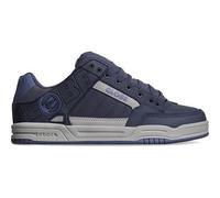 Globe Tilt GBTILT Mens Blue Leather Lace Up Skate Inspired Trainers Shoes