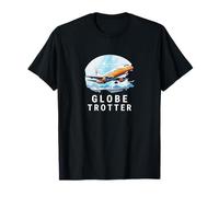 Globe Trotter Adventure Entrepreneur Digital Nomad Boss T-Shirt