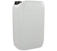 Globe Way 25L Litre Water Storage Container+ 61mm Tamper Evident Cap, Jerrican, Drum, Jerry Can Bottle Camping