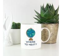Globe Where To Next? Mug