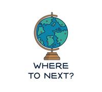 Globe Where To Next? Women's T-Shirt - White - L - White