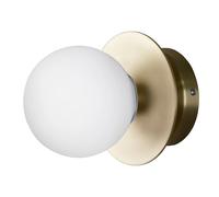 Globen Lighting Art Deco Wall Lamp/ Ceiling Light Brushed Brass