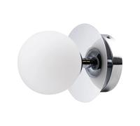 Globen Lighting Art Deco IP44 wall lamp/ceiling lamp Chrome-White