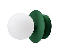 Globen Lighting Art Deco IP44 wall lamp/ceiling lamp Green-White