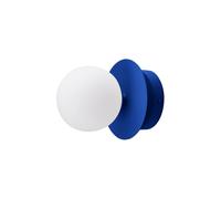 Globen Lighting Art Deco IP44 wall lamp/ceiling lamp Blue-White