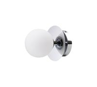 Globen Lighting Art Deco IP44 wall lamp/ceiling lamp Chrome-White