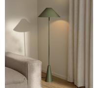 Globen Lighting Cannes floor lamp, green, metal, 140 cm